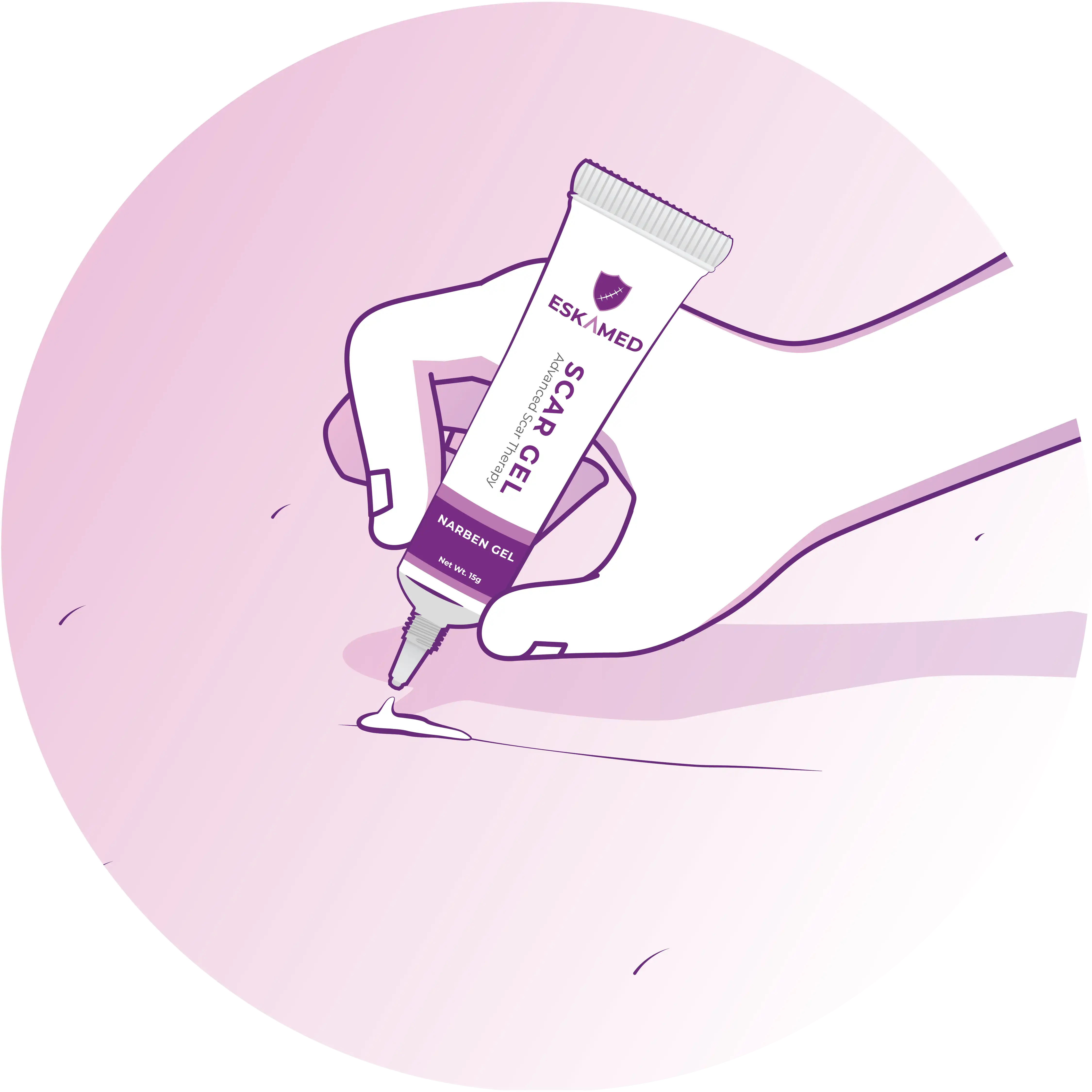 Transparent and odorless